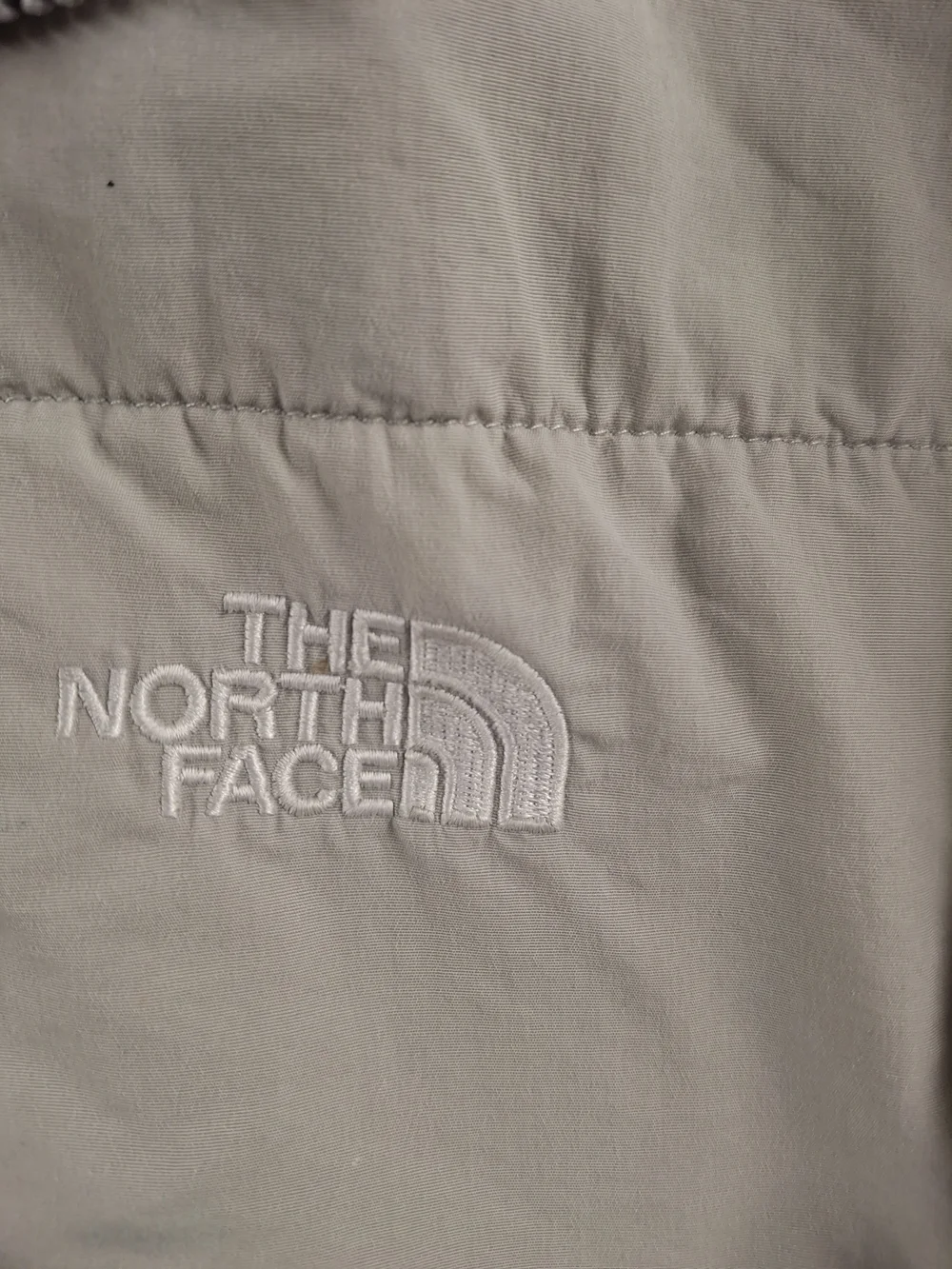 The North Face Light Gray Fleece Jacket